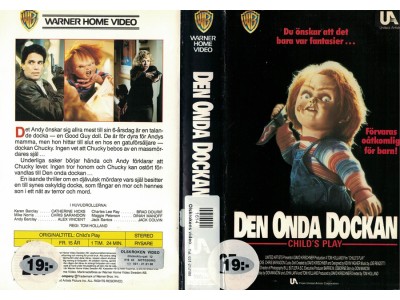 Den Onda Dockan Instick VHS